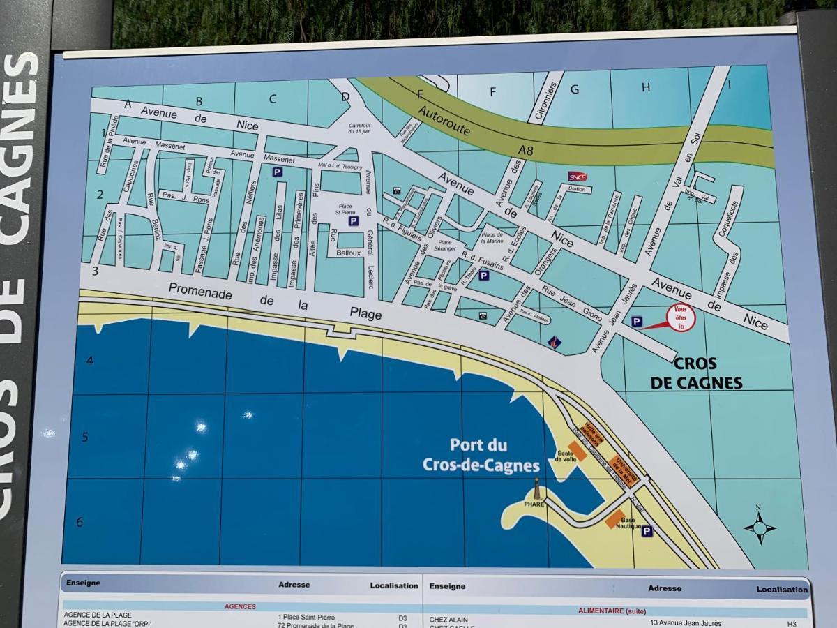 Front Beach Luxury Near Nice Airport Кан сюр Мер Екстериор снимка