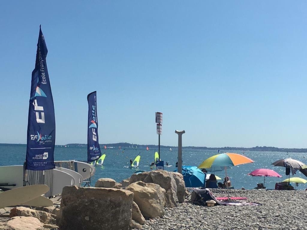 Front Beach Luxury Near Nice Airport Кан сюр Мер Екстериор снимка